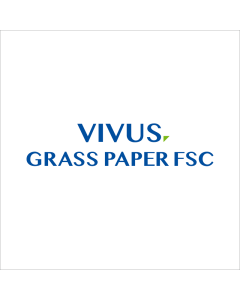 VIVUS GRASS PAPER - ZELLSTOFFKARTON MIT 30 % GRASFASERANTEIL